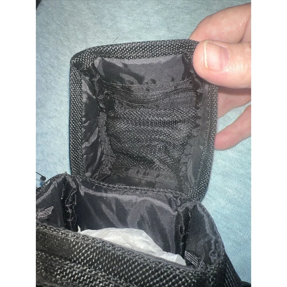 Camera Case VTG Kodak Belt Bag w/ Shoulder Strap Black Multiple Pockets NWOT